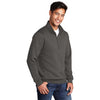 Port & Company Men's Charcoal Core Fleece 1/4 Zip Pullover Sweatshirt