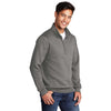 Port & Company Men's Graphite Heather Core Fleece 1/4 Zip Pullover Sweatshirt