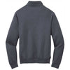 Port & Company Men's Heather Navy Core Fleece 1/4 Zip Pullover Sweatshirt