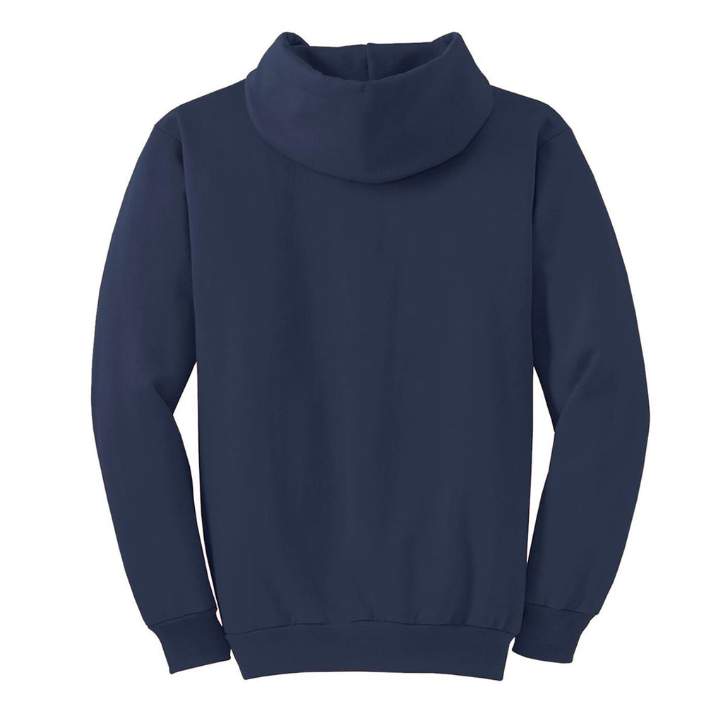 Port & Company Men's Navy Essential Fleece Pullover Hooded Sweatshirt