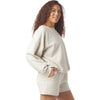 Glyder Women's Oatmilk Vintage Oversized Crew