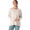 Glyder Women's Oatmilk Heather Elevated Knit Crew