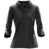 Stormtech Women's Carbon Eclipse H2X-Dry Pique Long Sleeve Polo