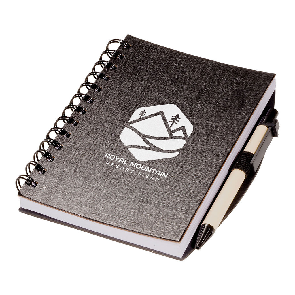 Primeline Black Eco Easy Notebook/Pen Combo