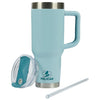 Pelican Light Blue Porter 40 oz. Recycled Double Wall Stainless Steel Travel Tumbler