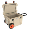 Pelican Khaki Elite Wheeled Cooler - 45 Qt