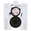 PopSockets Black Vegan Leather Grip Phone Holder with Mount