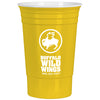 QNCH Yellow YUKON 17 oz. Double Wall Party Cup
