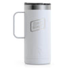 RTIC White 16oz Travel Coffee Cup
