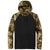 Russell Outdoors Men's Black/ Realtree Edge Realtree Performance Colorblock Pullover Hoodie