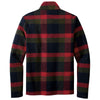 Russell Outdoors Men's Red Plaid Basin Snap Pullover