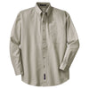 Port Authority Men's Stone Long Sleeve Twill Shirt