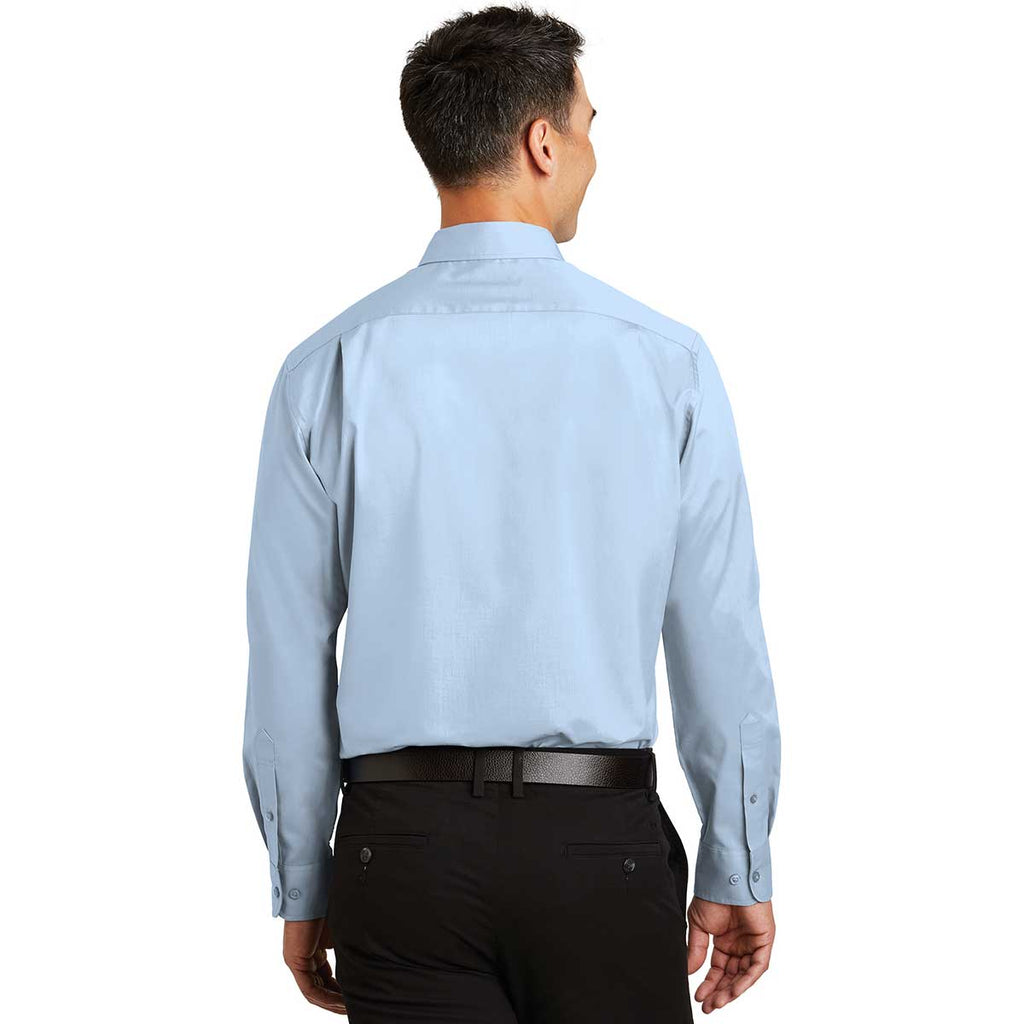 Port Authority Men's Cloud Blue SuperPro Twill Shirt