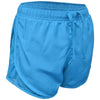 BAW Women's Columbia Blue Solid Running Shorts