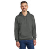 Gildan Men's Charcoal Softstyle Pullover Hooded Sweatshirt