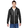 Fruit of the Loom Men's Black 6 oz. Sofspun Jersey Full-Zip