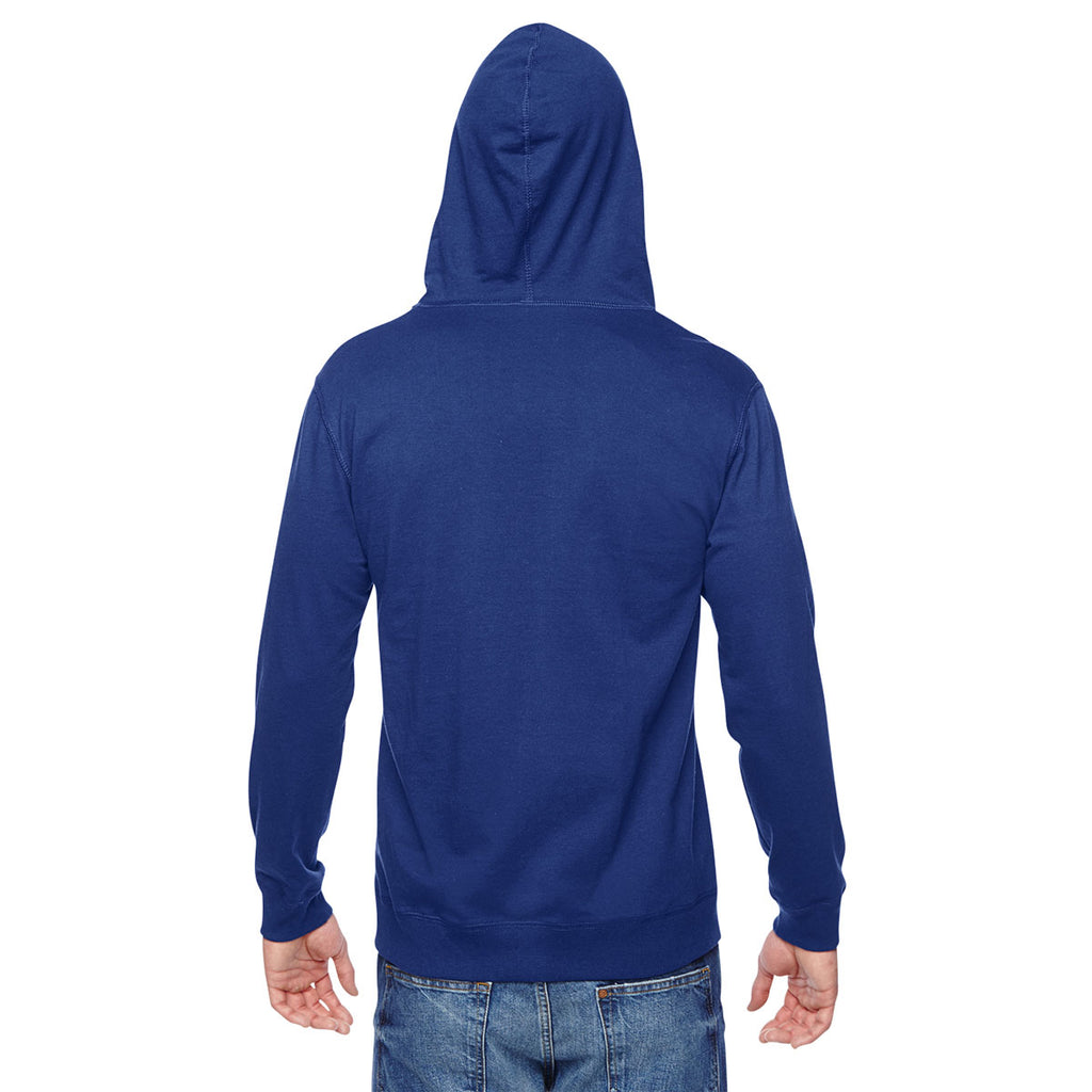 Fruit of the Loom Men's Admiral Blue 6 oz. Sofspun Jersey Full-Zip