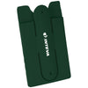 Bullet Green Silicone Phone Wallet with Stand