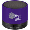 Bullet Purple Cylinder Bluetooth Speaker