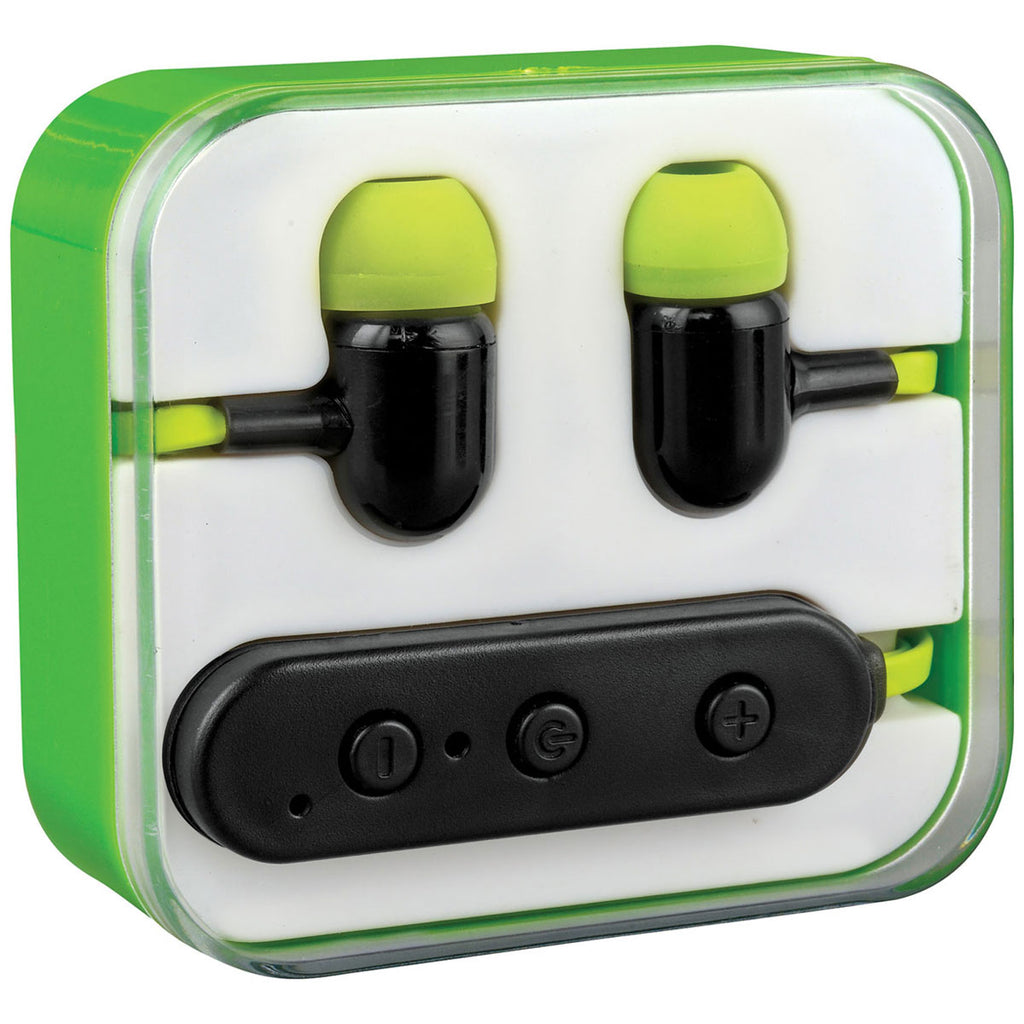 Bullet Lime Green Color Pop Bluetooth Earbuds