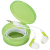 Bullet Translucent Lime Green Versa Earbuds in Case