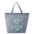Bullet Blue Recycled 5oz Cotton Twill Grocery Tote