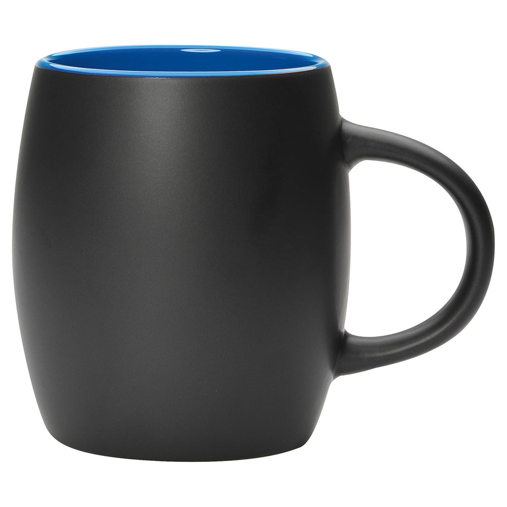 Bullet Black with Blue Trim Nebula 15oz Ceramic Mug