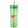 Bullet Translucent Lime Green Sauron 22oz Tumbler with Straw