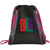 Bullet Magenta Neon Deluxe Drawstring Bag