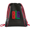 Bullet Red Neon Deluxe Drawstring Bag
