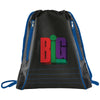 Bullet Royal Blue Neon Deluxe Drawstring Bag