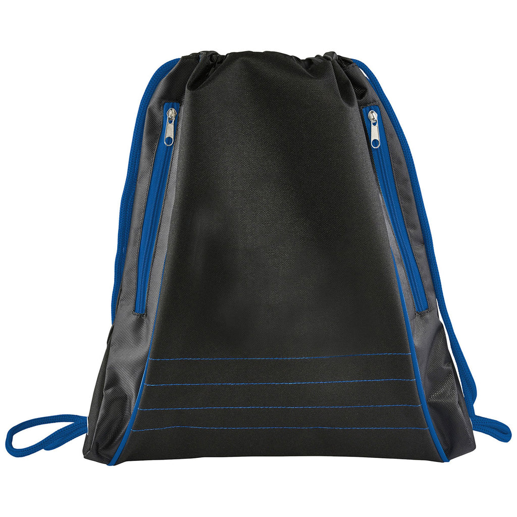 Bullet Royal Blue Neon Deluxe Drawstring Bag
