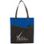 Bullet Royal Blue with Black Trim Rivers Pocket Non-Woven Convention Tote