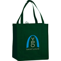 Bullet Hunter Green Little Juno Non-Woven Grocery Tote