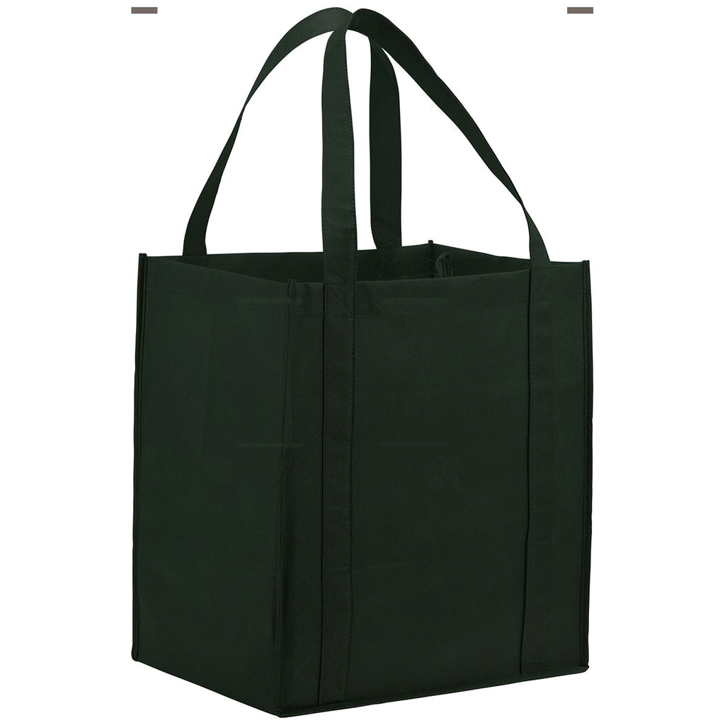 Bullet Hunter Green Hercules Non-Woven Grocery Tote