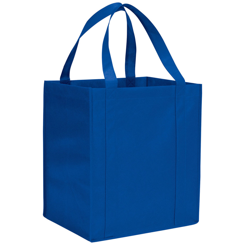 Bullet Royal Blue Hercules Non-Woven Grocery Tote