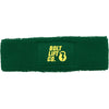 Bullet Green Victory Sweatband with Patch