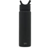 Simple Modern Midnight Black Summit Water Bottle with Straw Lid - 22oz