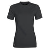 Stormtech Women's Carbon Melange Lotus H2X-Dry Short Sleeve Performance Tee