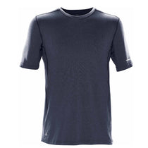 Stormtech Men's Navy Melange Lotus H2X-Dry Short Sleeve Performance Tee