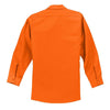 Red Kap Men's Orange Long Sleeve Industrial Work Shirt