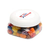 The 1919 Candy Company White Jelly Bellys in Small Snack Canister