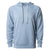 Independent Trading Co. Unisex Misty Blue Icon Lightweight Loopback Terry Hooded Pullover