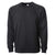 Independent Trading Co. Unisex Black Icon Lightweight Loopback Terry Crew