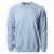 Independent Trading Co. Unisex Misty Blue Icon Lightweight Loopback Terry Crew