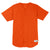 Sport-Tek Men's Deep Orange PosiCharge Tough Mesh Full-Button Jersey