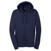 Sport-Tek Men's Navy Sport-Wick Fleece Full-Zip Hooded Jacket
