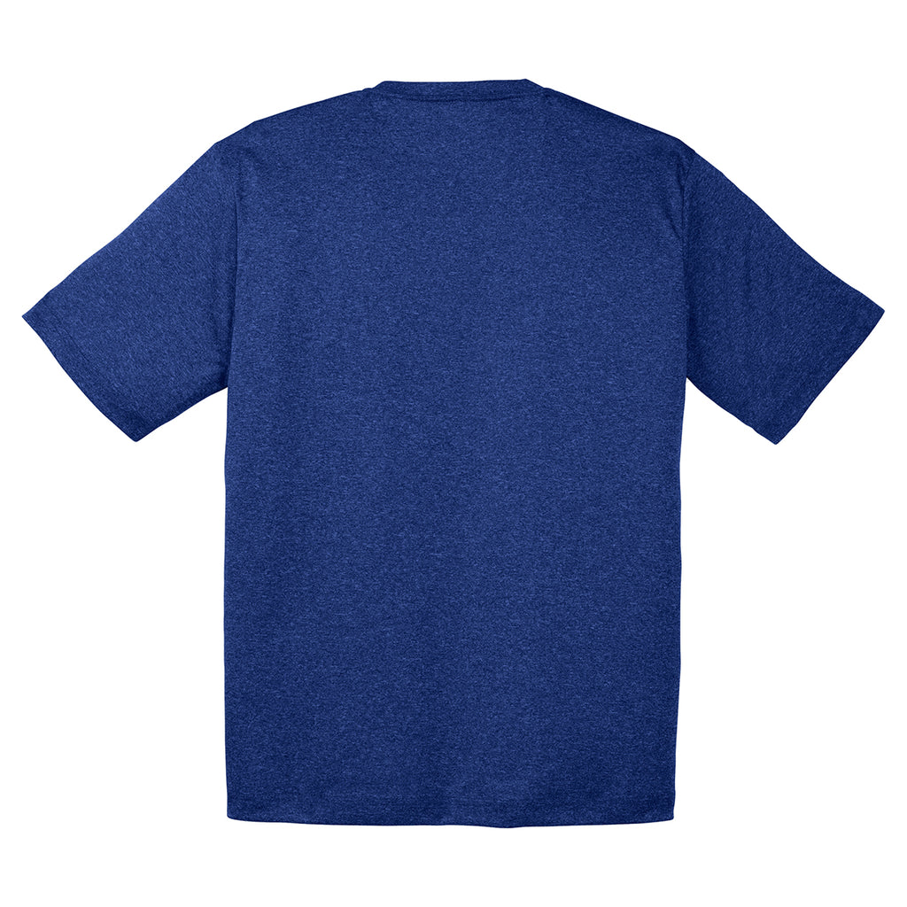 Sport-Tek Men's Cobalt Heather Contender Tee