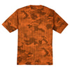 Sport-Tek Men's Neon Orange CamoHex Tee