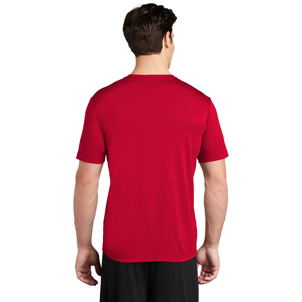 Sport-Tek Men's True Red Posi-UV Pro Tee